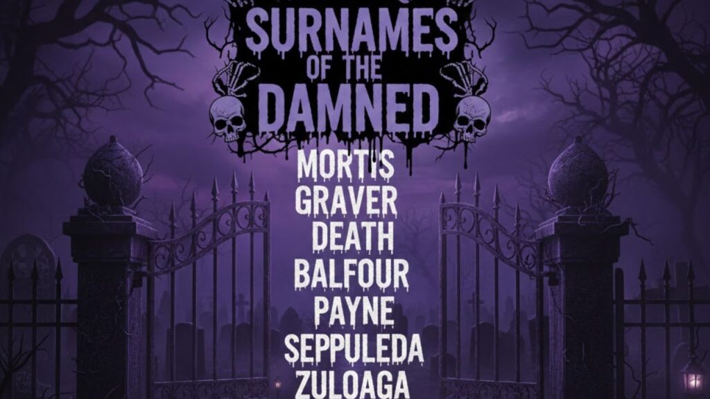 Dark Last Names That Mean Death