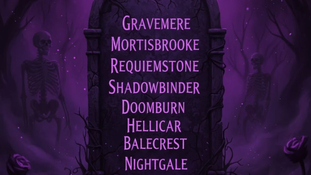 Unique Last Names That Mean Death