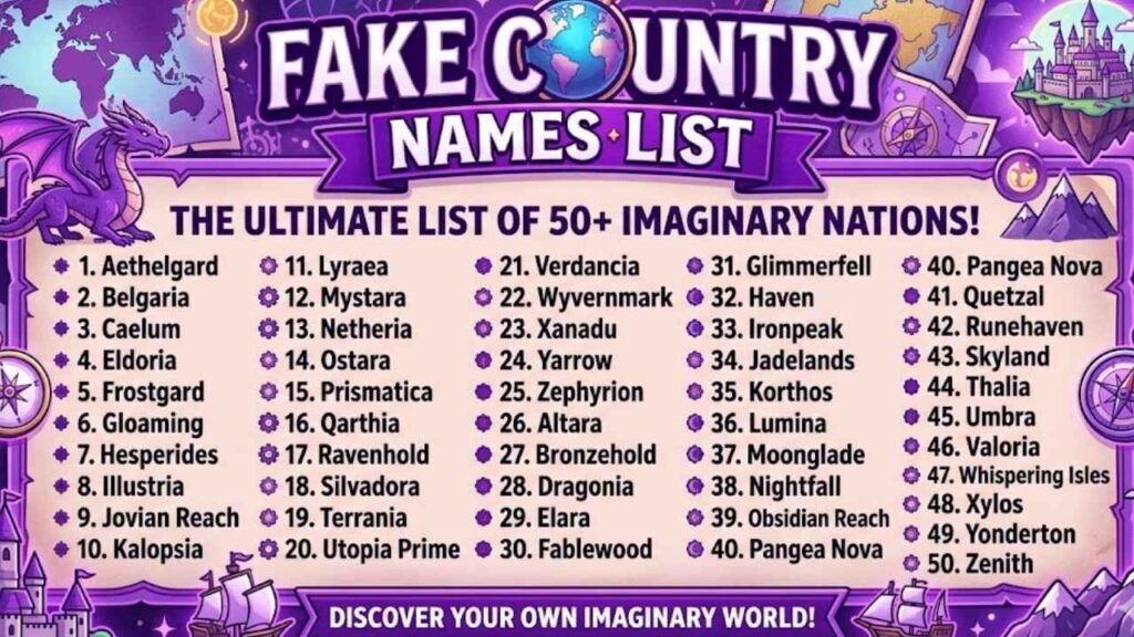 Best Country Names To Blow Your Mind