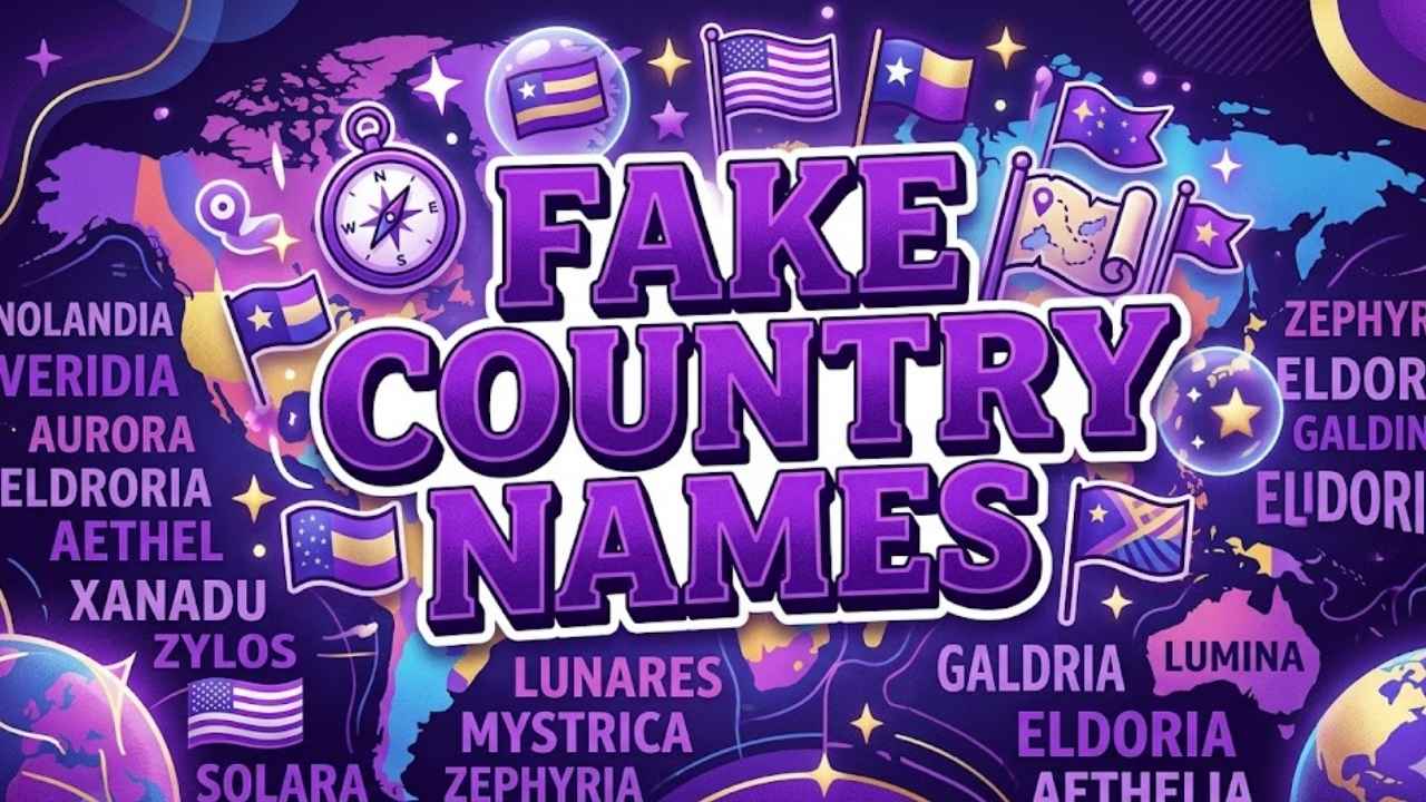 Fake Country Names