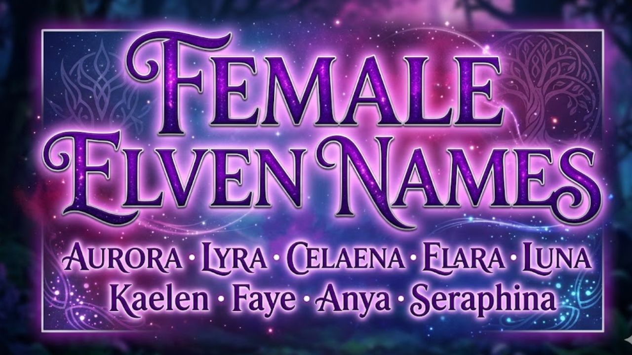 Female Elven Names