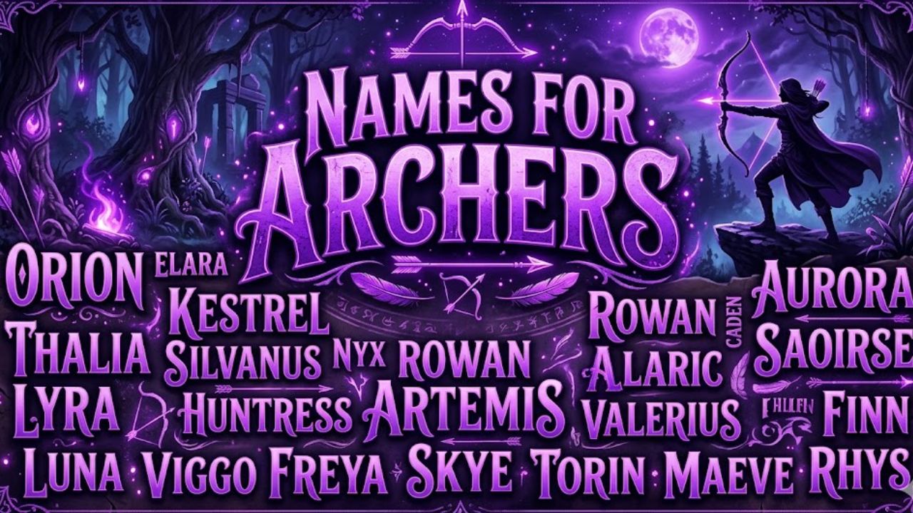 Names for Archers