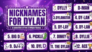 Nicknames for Dylan