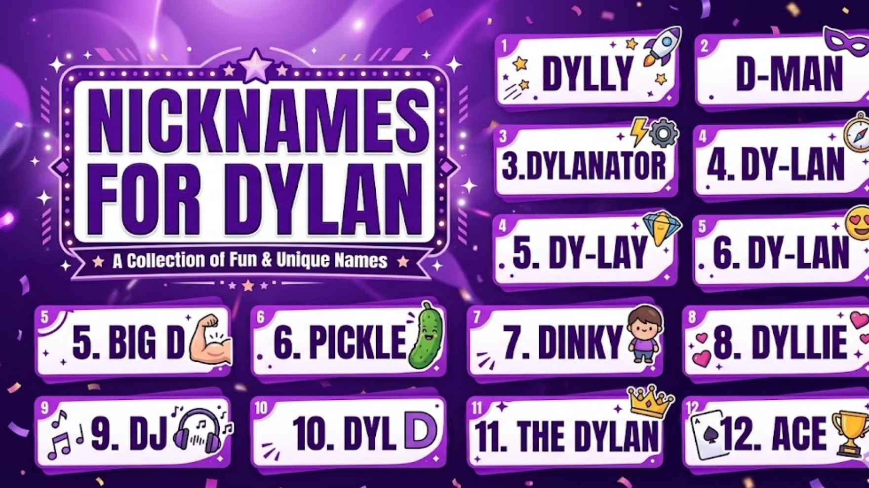 Nicknames for Dylan