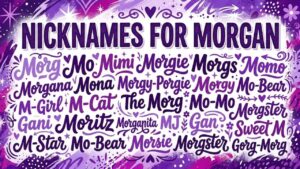 nicknames for morgan