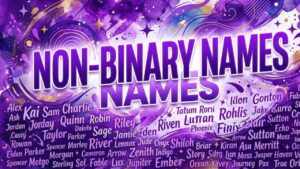 Non Binary Names