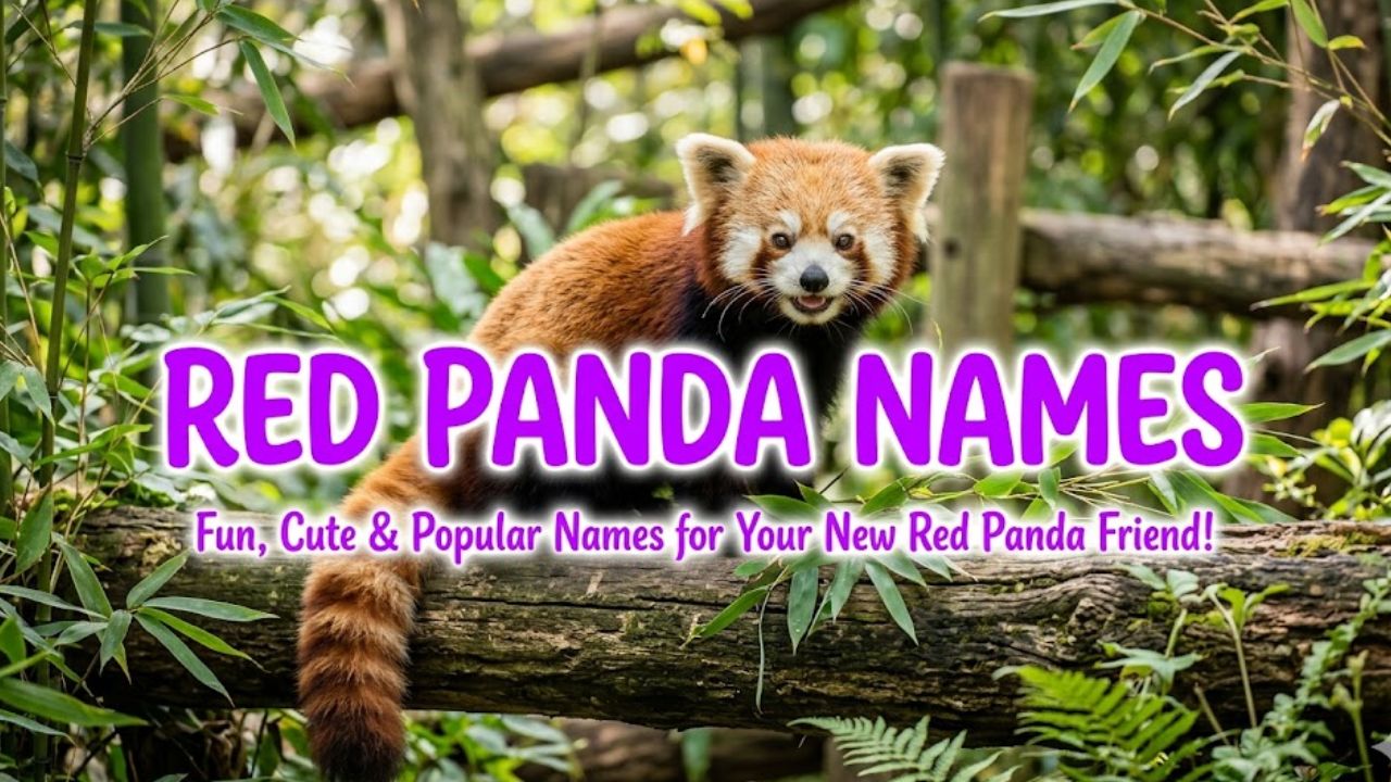 Red Panda Names