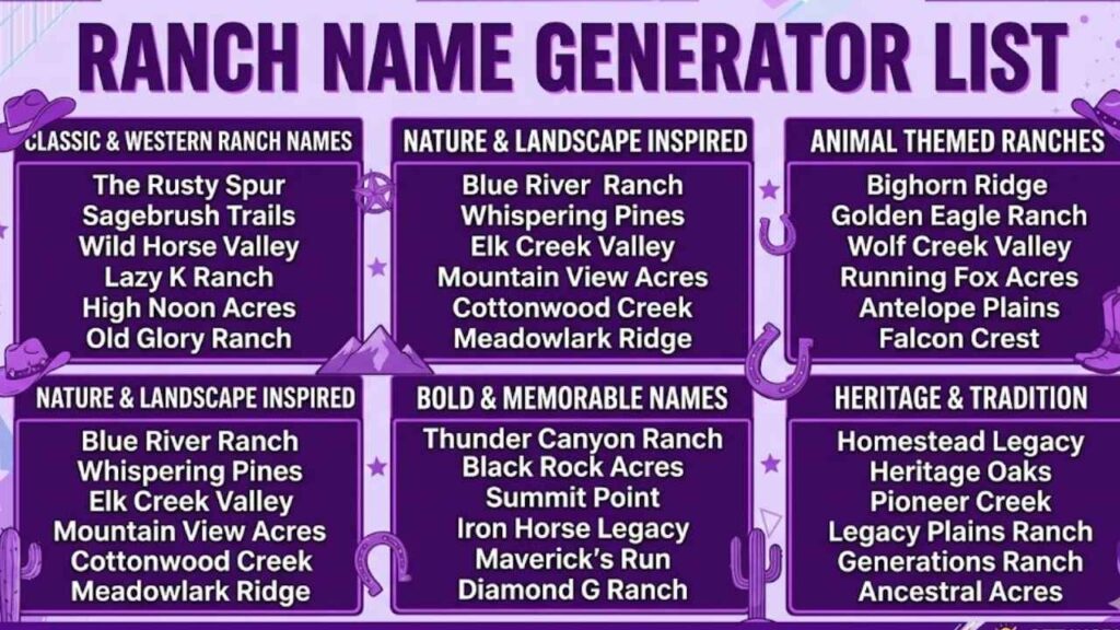 Stardew Valley Farm Names